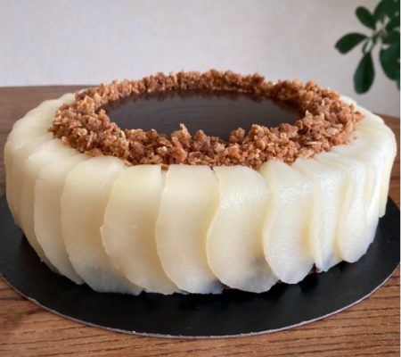 Entremets poire chocolat